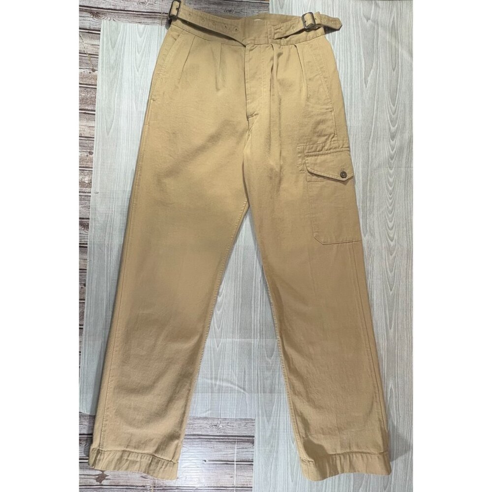 GTA Masterwork cargo pants size 46 IT US 32 Color camel NWOT made in Italy $279